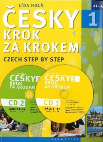 Czech Step by Step: Pack (textbook, appendix and 2 free audio CDs) - 2016 edition - Lida Hola [KSIĄŻKA]