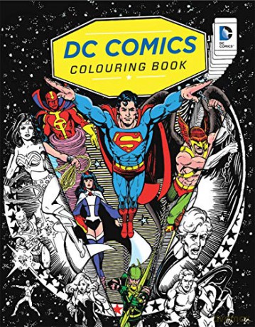DC Comics Colouring Book - DC Comics Warner Bros. [KSIĄŻKA]