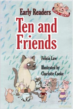 Dice Mice Readers: Ten and Friends - Felicia Law [KSIĄŻKA]