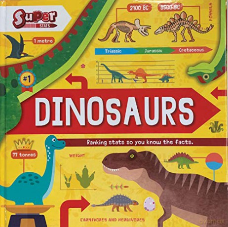 Dinosaurs (Super Stats!) - William Anthony [KSIĄŻKA]