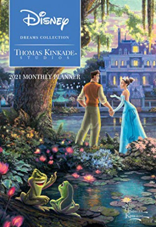 Disney Dreams Collection by Thomas Kinkade Studios: 2021 Monthly Pocket Planner Calendar [KSIĄŻKA]