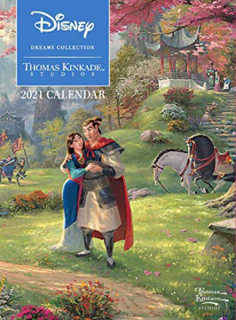 Disney Dreams Collection by Thomas Kinkade Studios: 2021 Monthly/Weekly Engagement Calendar [KSIĄŻKA]
