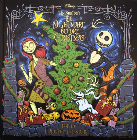 Disney Tim Burton's The Nightmare Before Christmas Pop-Up Book and Kalendarz Adwentowy - Insight Editions [KSIĄŻKA]