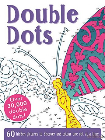 Double Dots: 60 amazing hidden pictures to discover and colour one dot at a time (Adult Colouring/Activity) - Catharine Collingridge [KSIĄŻKA]