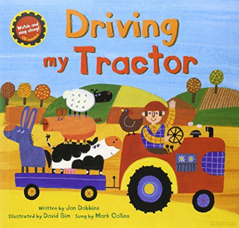 Driving My Tractor (Singalong) - Jan Dobbins [KSIĄŻKA]