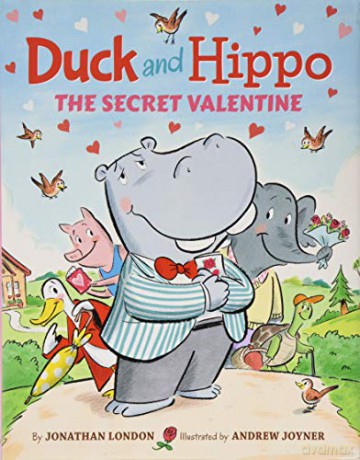 Duck and Hippo The Secret Valentine: 4 - Jonathan London [KSIĄŻKA]