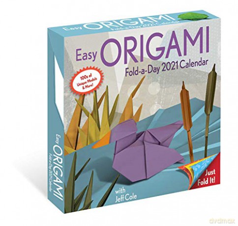 Easy Origami 2021 Fold-A-Day Calendar: Original BrownTrout-Tageskalender [KSIĄŻKA]