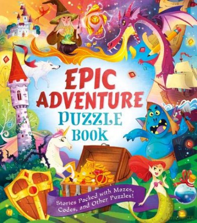 Epic Adventures Puzzle Book - Gareth Moore [KSIĄŻKA]