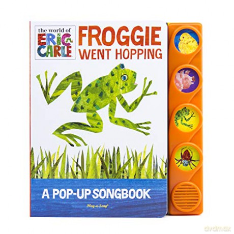 Eric Carle Little Pop-Up Song Book: Froggie Went Hopping (The World of Eric Carle) [KSIĄŻKA]