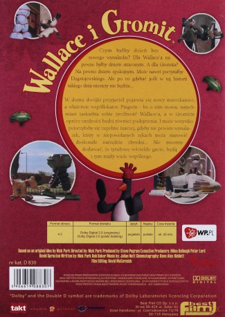 Wallace i Gromit: Wściekłe gacie [DVD]