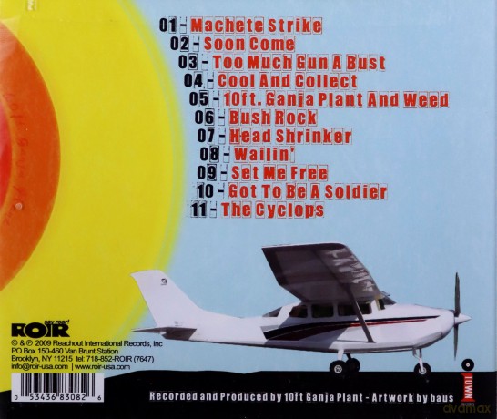 10 Ft. Ganja Plant: Bush Rock [CD]
