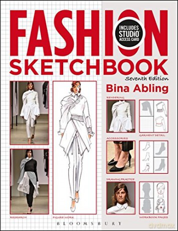 Fashion Sketchbook: Bundle Book + Studio Access Card - Bina Abling [KSIĄŻKA]