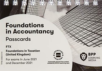 FIA Foundations in Taxation FTX FA2020: Passcards - BPP Learning Media [KSIĄŻKA]