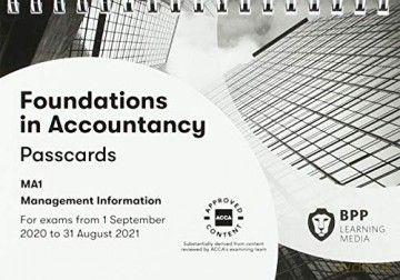 FIA Management Information MA1: Passcards - BPP Learning Media [KSIĄŻKA]