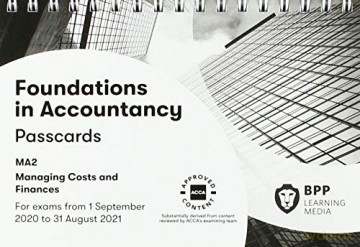 FIA Managing Costs and Finances MA2: Passcards - BPP Learning Media [KSIĄŻKA]