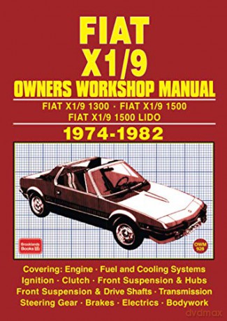 Fiat X1/9 Owners Workshop Manual 1974-1982 [KSIĄŻKA]