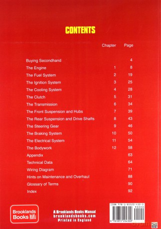 Fiat X1/9 Owners Workshop Manual 1974-1982 [KSIĄŻKA]