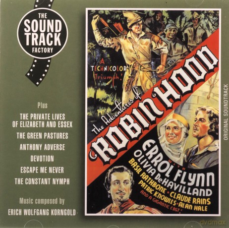 The Adventures Of Robin Hood soundtrack (Przygody Robin Hooda) (Erich Wolfgang Korngold) [CD]