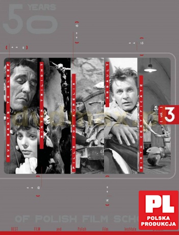 50 lat Polskiej Szkoły Filmowej 3: Świadectwo urodzenia / Zimowy zmierzch / Ewa chce spać / Pigułki dla Aurelii / Zamach [5DVD]