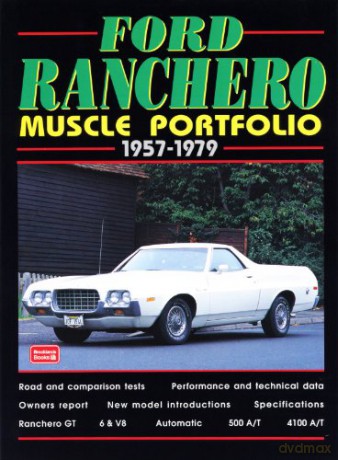 Ford Ranchero Muscle Portfolio 1957-1979 (Brooklands Books Road Test Series) (Muscle Portfolio Series) - R.M. Clarke [KSIĄŻKA]