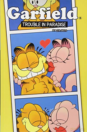 Garfield Original Graphic Novel: Trouble in Paradise: Trouble in Paradise - Scott Nickel [KOMIKS]