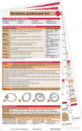 Geriatrics Pocketcard Set - Bbp [KSIĄŻKA]