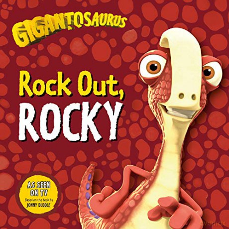 Gigantosaurus: Rock Out, ROCKY - Cyber Group Studios [KSIĄŻKA]