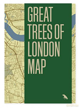 Great Trees of London Map (Great Trees Maps by Blue Crow Media) - Paul Wood [KSIĄŻKA]