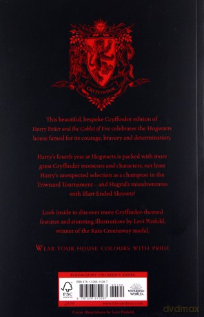 Harry Potter and the Goblet of Fire - Gryffindor Edition (Harry Potter House Editions) - J.K. Rowling [KSIĄŻKA]