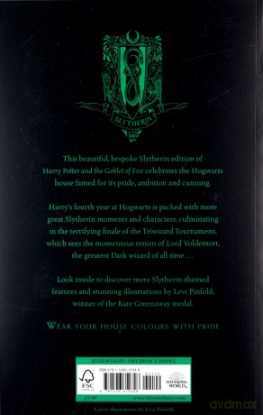 Harry Potter and the Goblet of Fire - Slytherin Edition (Harry Potter House Editions) - J.K. Rowling [KSIĄŻKA]