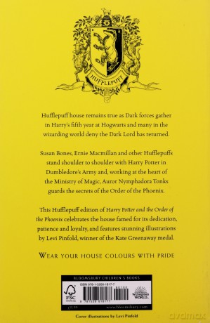 Harry Potter and the Order of the Phoenix - Hufflepuff Edition (House Edition Hufflepuff) - J.K. Rowling [KSIĄŻKA]