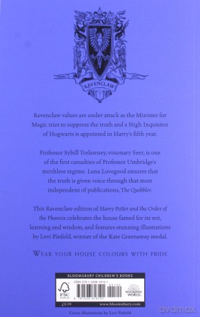 Harry Potter and the Order of the Phoenix - Ravenclaw Edition (House Edition Ravenclaw) - J.K. Rowling [KSIĄŻKA]