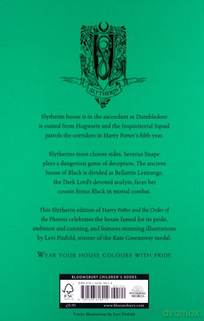 Harry Potter and the Order of the Phoenix - Slytherin Edition (House Edition Slytherin) - J.K. Rowling [KSIĄŻKA]