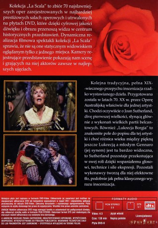 Kolekcja La Scala: Opera 55 - Lukrecja Borgia [DVD]