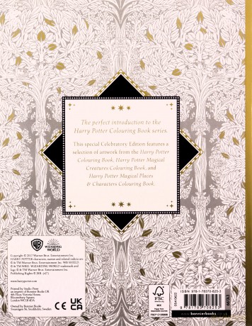 Harry Potter Colouring Book Celebratory Edition: The Best of Harry Potter colouring [KSIĄŻKA]