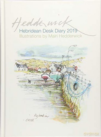 Hebridean Desk Diary 2019 (Diaries 2019) - Mairi Hedderwick [KSIĄŻKA]
