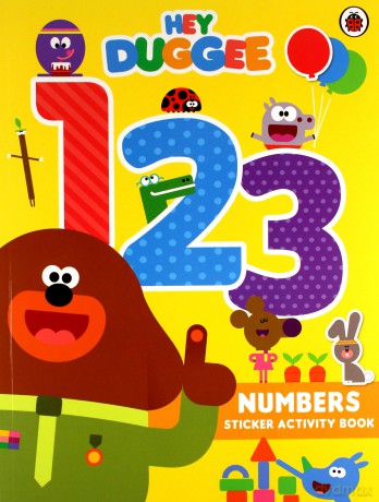 Hey Duggee: 123: Numbers Sticker Activity Book - Hey Duggee [KSIĄŻKA]