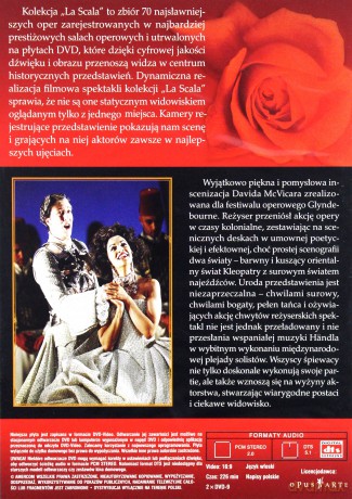 Kolekcja La Scala: Opera 57 - Juliusz Cezar [2DVD]