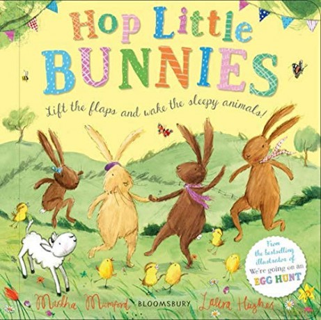 Hop Little Bunnies: Board Book - Martha Mumford [KSIĄŻKA]