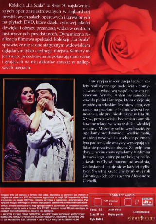 Kolekcja La Scala: Opera 59 - Gianni Schicchi [DVD]