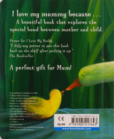 I Love My Mummy - Sebastien Braun [KSIĄŻKA]