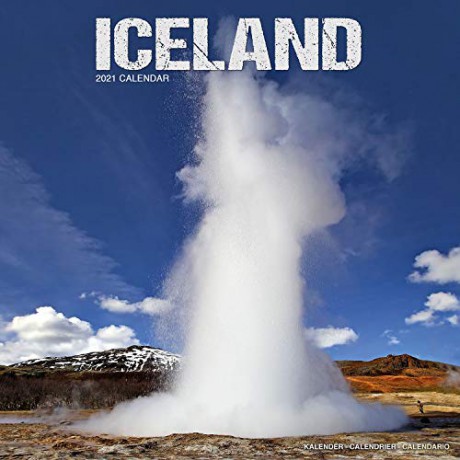 Iceland 2021 Calendar (Square) [KSIĄŻKA]