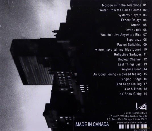 Rachel's: Systems/Layers [CD]