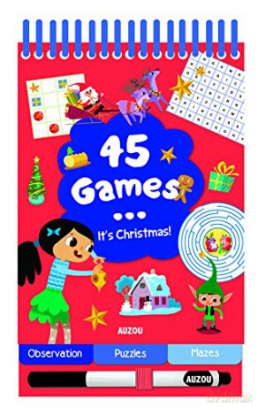 It's Christmas (45 Games) - Auzou [KSIĄŻKA]