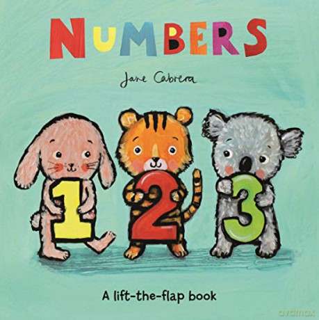 Jane Cabrera: Numbers (Lift the Flap Book) - Jane Cabrera [KSIĄŻKA]