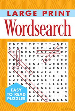Large Print Wordsearch (The Great Books of) - Eric Saunders [KSIĄŻKA]