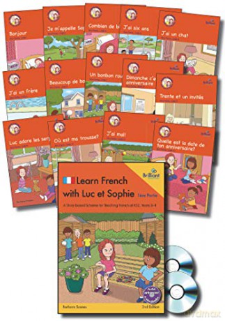 Learn French with Luc et Sophie 1ere Partie (Part 1) Starter Pack Years 3-4 (2nd edition): A story-based scheme for teaching French at KS2 - Barbara Scanes [KSIĄŻKA]