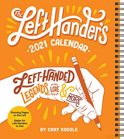 Left-Hander's 2021 Weekly Planner Diary [KSIĄŻKA]