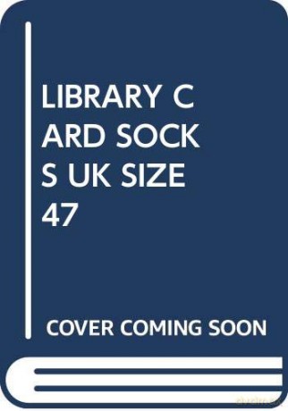 Library Card Socks UK Size 47 (Library Card Series) [KSIĄŻKA]