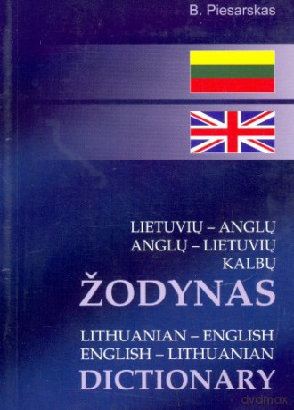 Lithuanian-English and English-Lithuanian Dictionary: 25,000 Words and Phrases - B. Piesarskas [KSIĄŻKA]